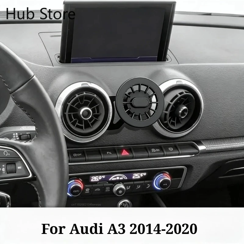Magnetic Phone Holder For Car Vent - Magnetische Autohalterung für Audi A3 2014-2020,