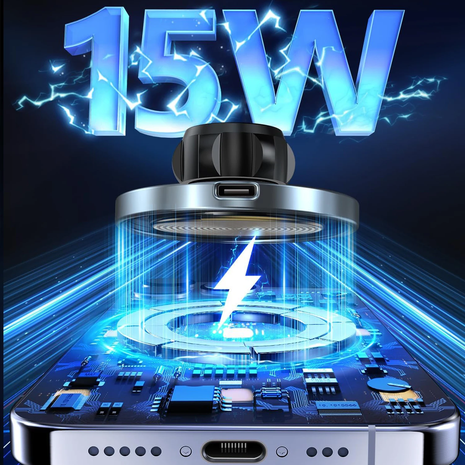 UYUXIO Magnetisches kabelloses – Wireless Car Charger Mount Fast Charging Bewertung und Preis