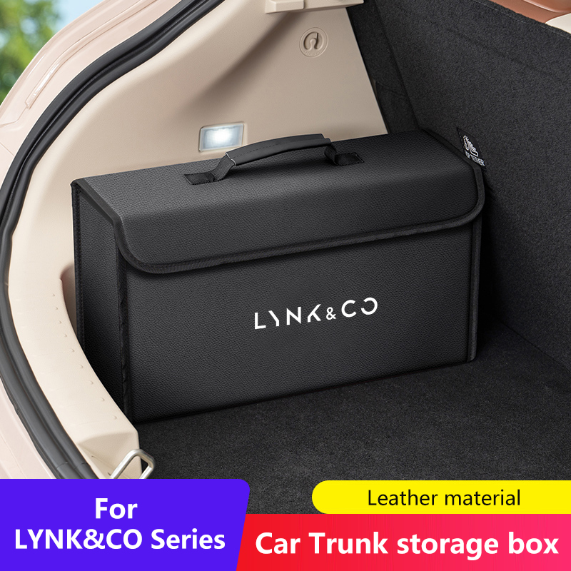 Auto Leder Stamm Lagerung Box  – Car Trunk Organizer Foldable Storage Box Bewertung und Preis