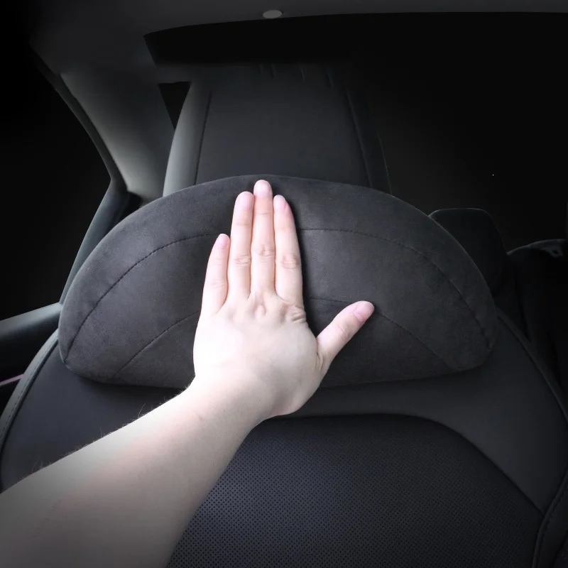 Für Tesla Model Y/3 Auto-Nacke – Memory Foam Car Neck Pillow Lumbar Support Bewertung und Preis