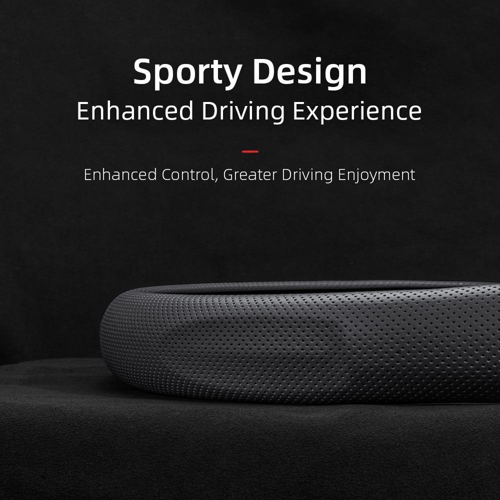 Geeignet für Mitsubishi Nappa- – Car Steering Wheel Cover Anti Slip Breathable Bewertung und Preis