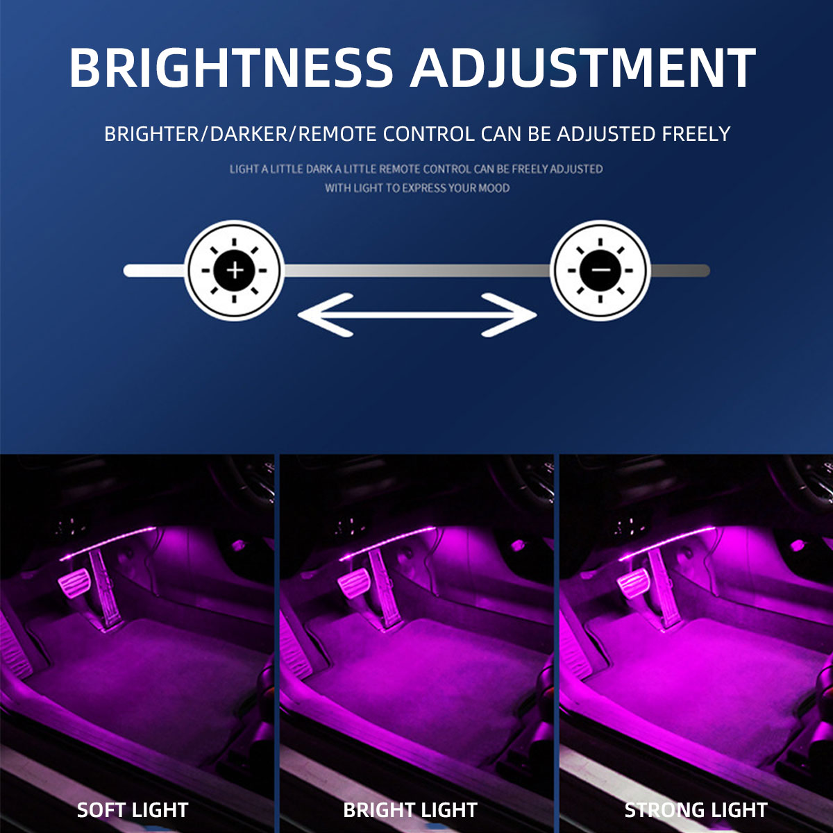 2/4-in-1 Neon 12/18 LED Auto-I – Led Ambient Interior Car Lights App Control Bewertung und Preis