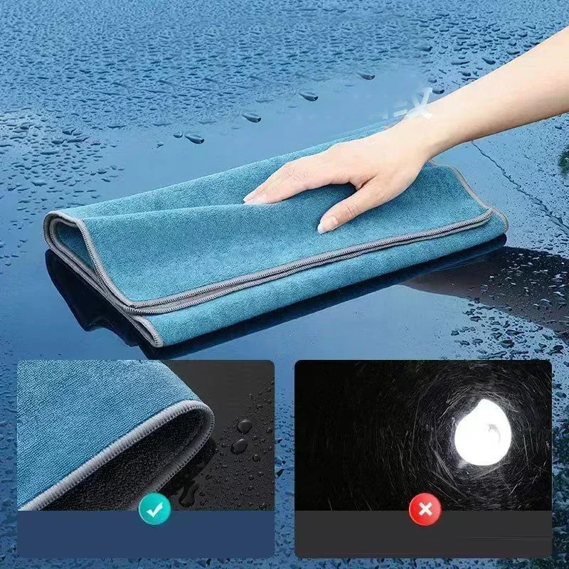 Plüsch-Mikrofaser-Handtuch mit – Microfiber Car Drying Towel Super Absorbent Bewertung und Preis