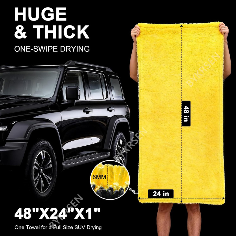 1800GSM Auto-Mikrofasertuch, Ü – Microfiber Car Drying Towel Super Absorbent Bewertung und Preis