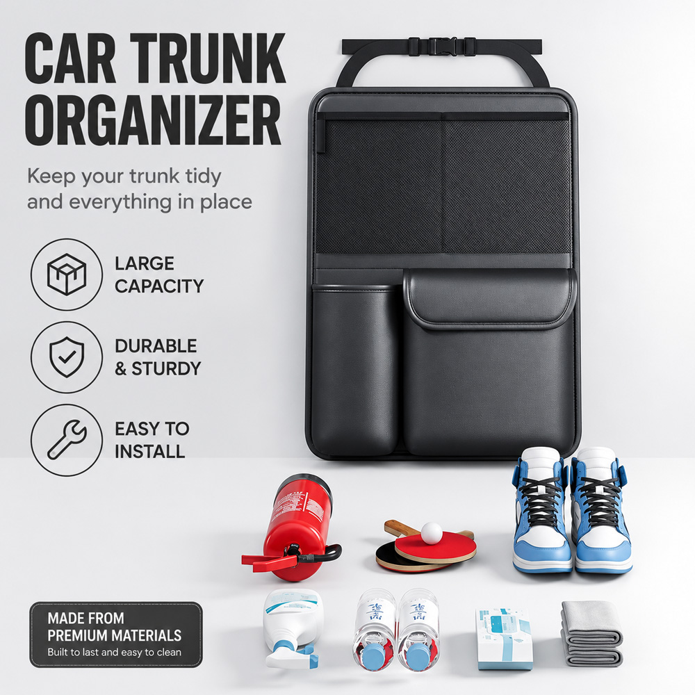 1 Stück Kcimo Hängender Koffer – Car Trunk Organizer Foldable Storage Box Bewertung und Preis